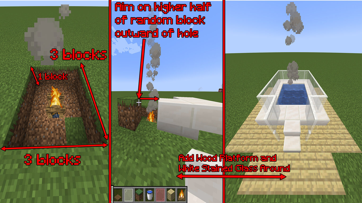 Minecraft Hot Tub Idea Modern Quartz