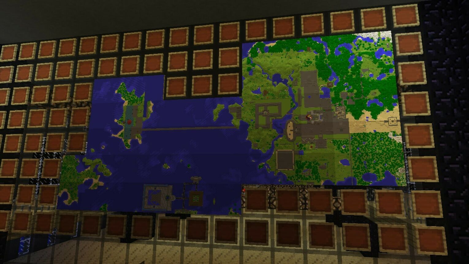 Minecraft Make Map Big With Item Frames
