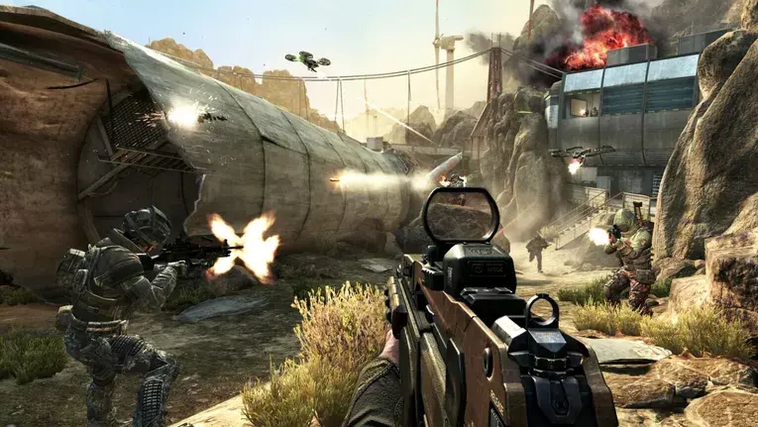 Call of Duty Black Ops II 2012 Gameplay