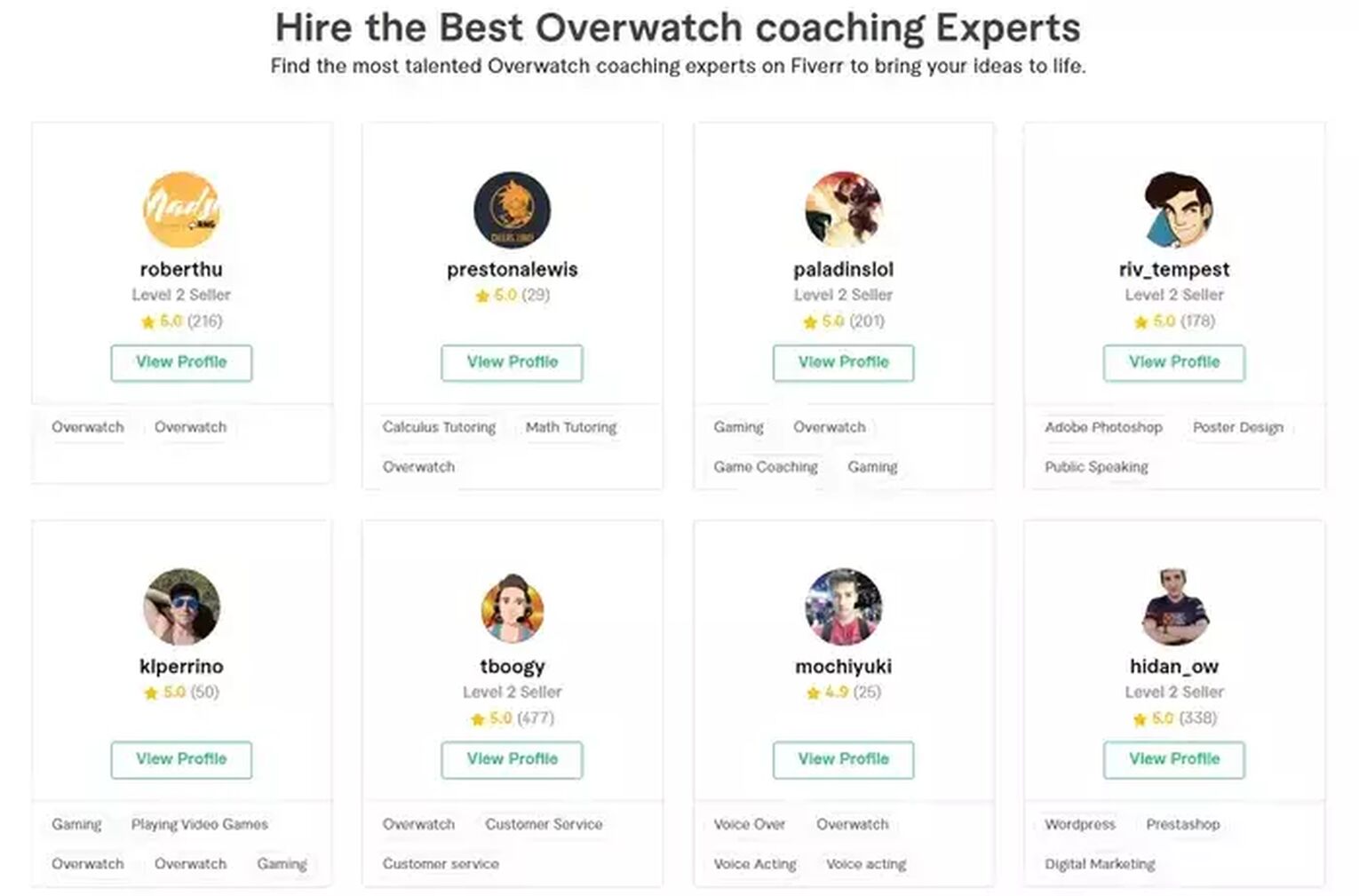 Overwatch coaching