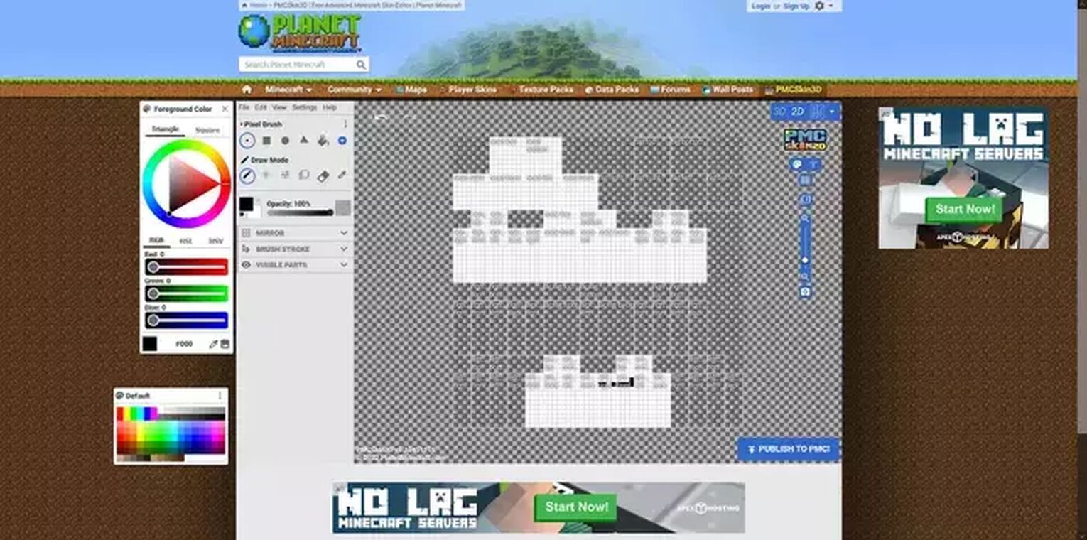 NovaSkin - Online Skin Editor. - Minecraft Tools - Mapping and