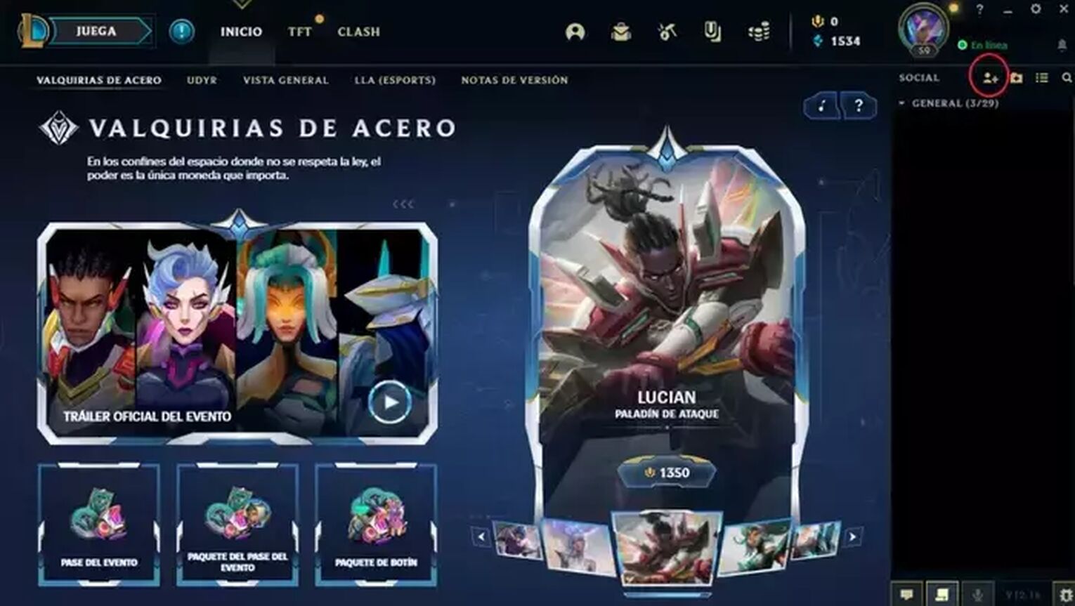 Facebook Connected to League of Legends