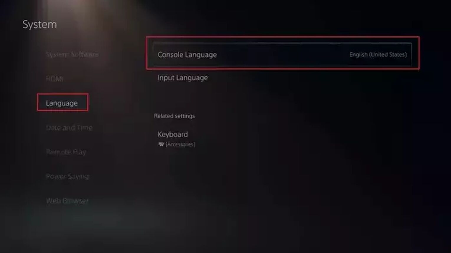 Changing Language in Genshin Impact on PlayStation