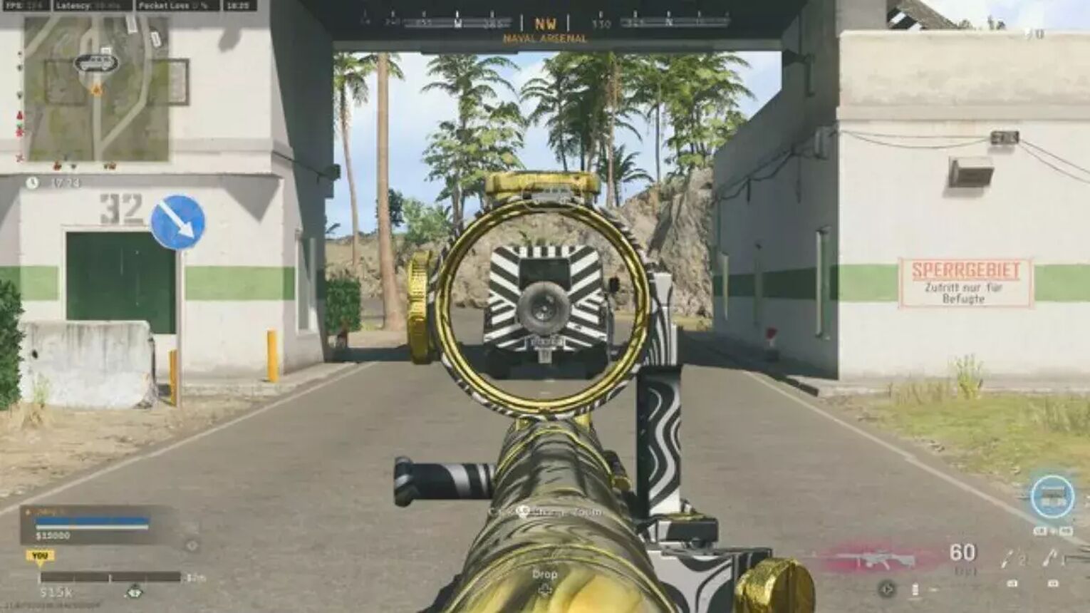 COD Warzone 2 scoped (affected FOV)