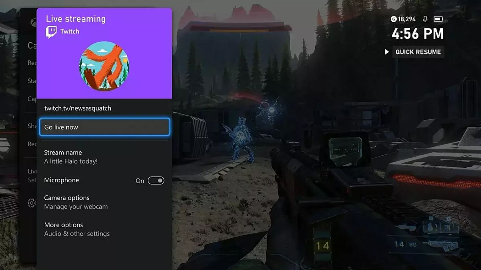 Xbox Twitch Streaming