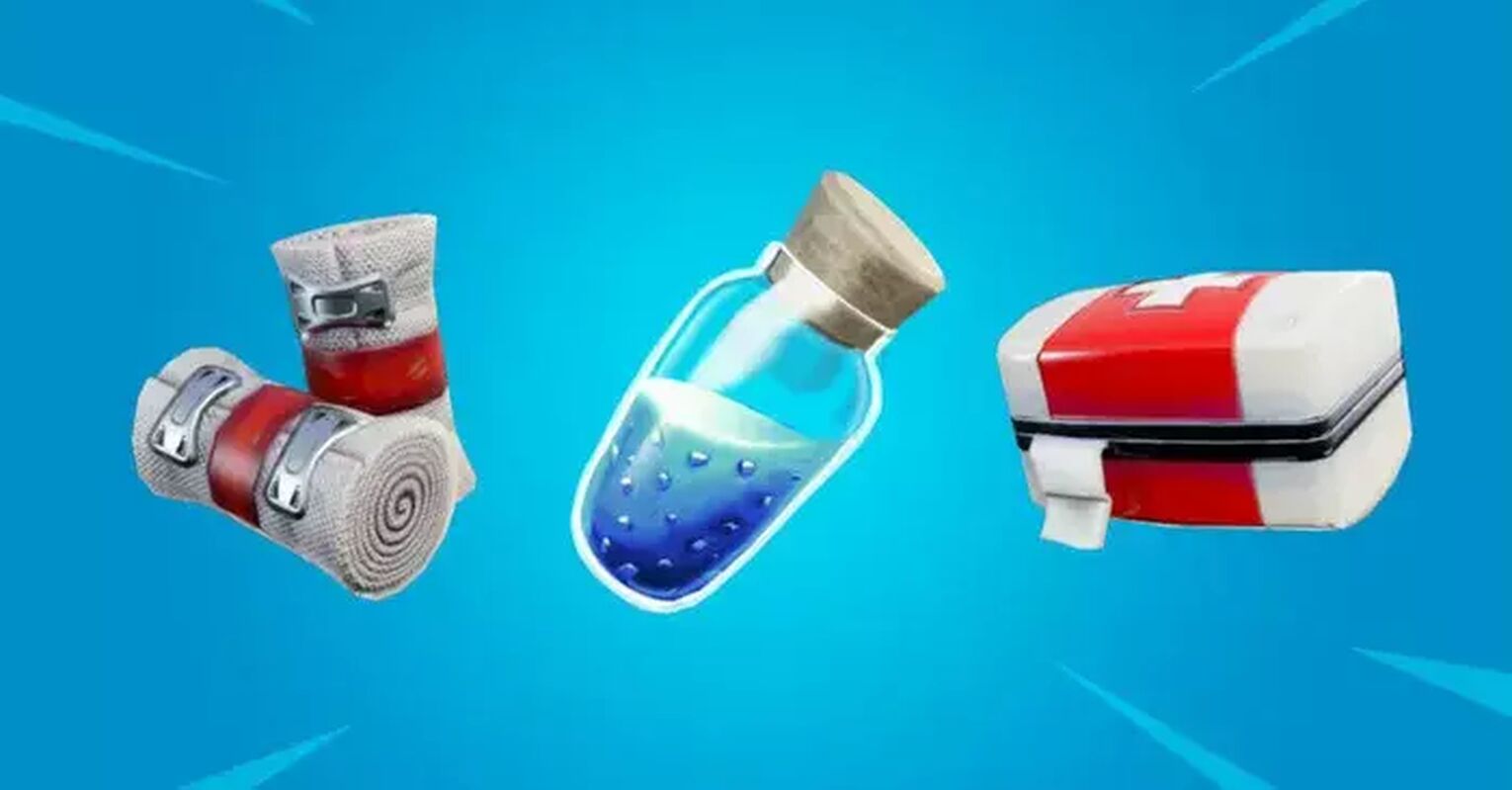 Right Healing Items Fortnite Storm
