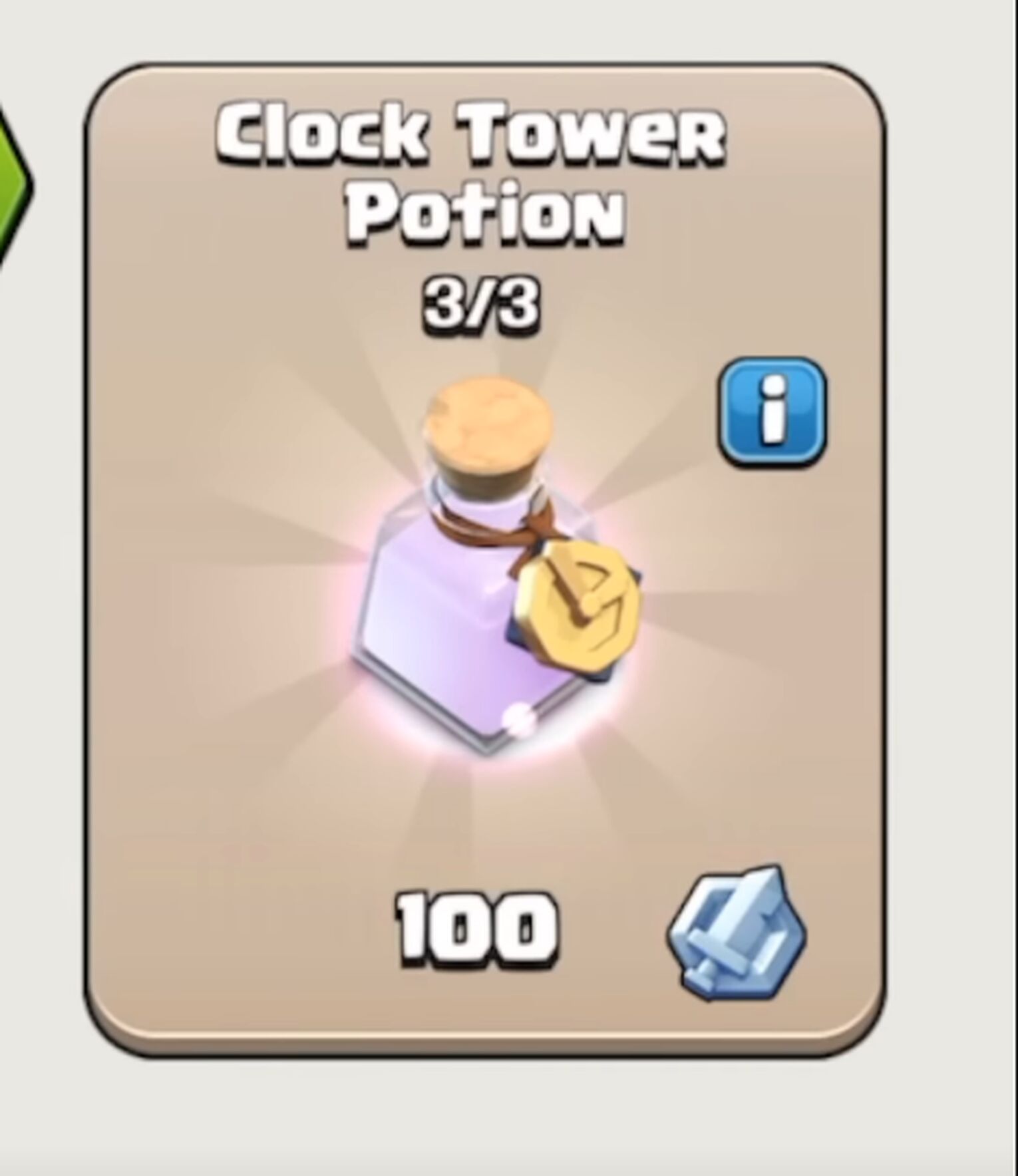 Clock Tower Potions