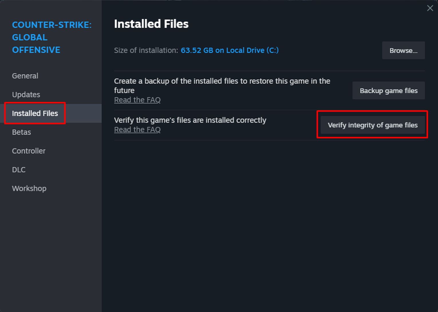 Verify Integrity Of Game Files