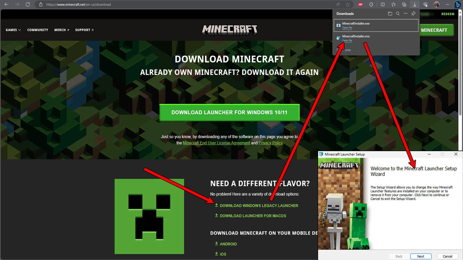 Minecraft Install Legacy Launcher