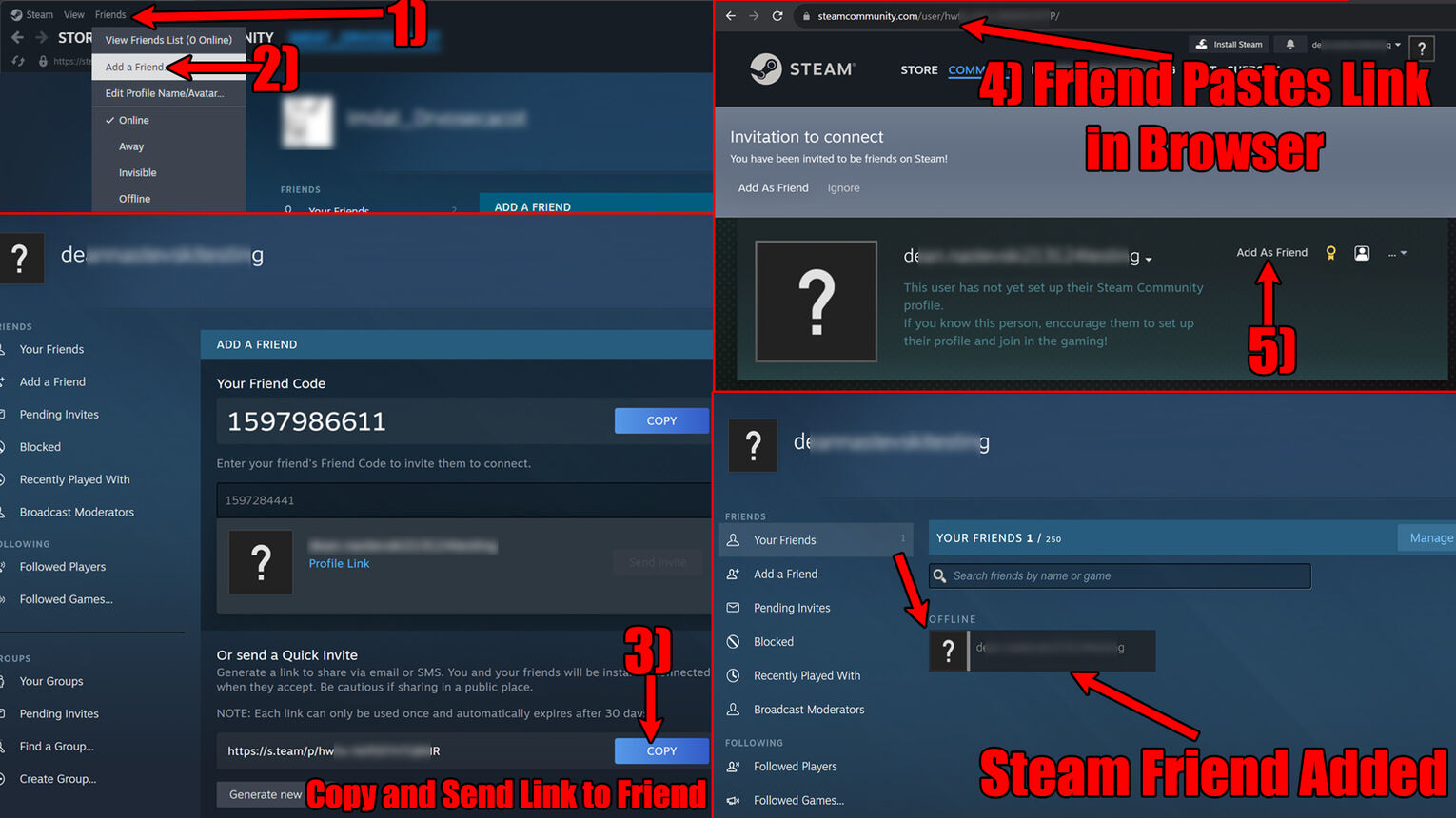 Steam How to Add Friends Without Paying