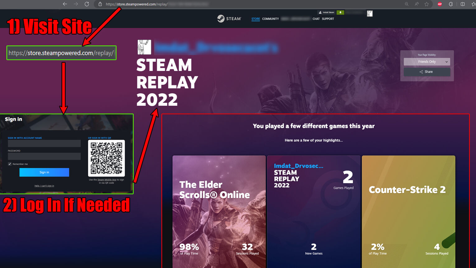 Steam How to See Replay Page