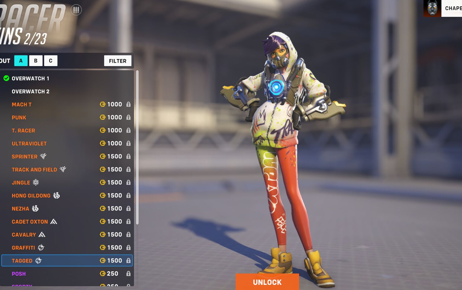 Tagged Tracer Skin