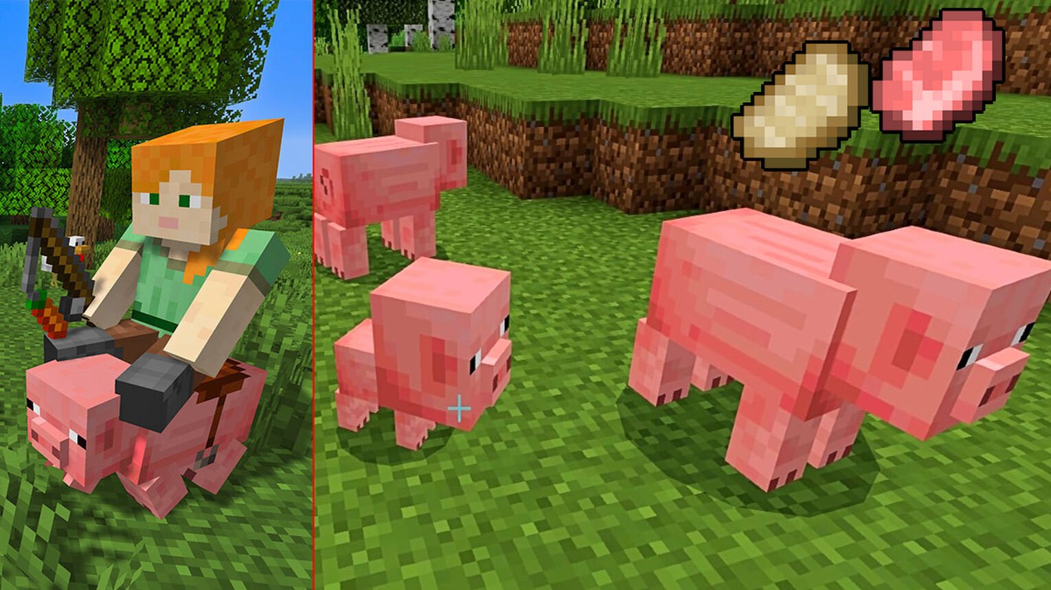 Minecraft Best Mobs Pigs