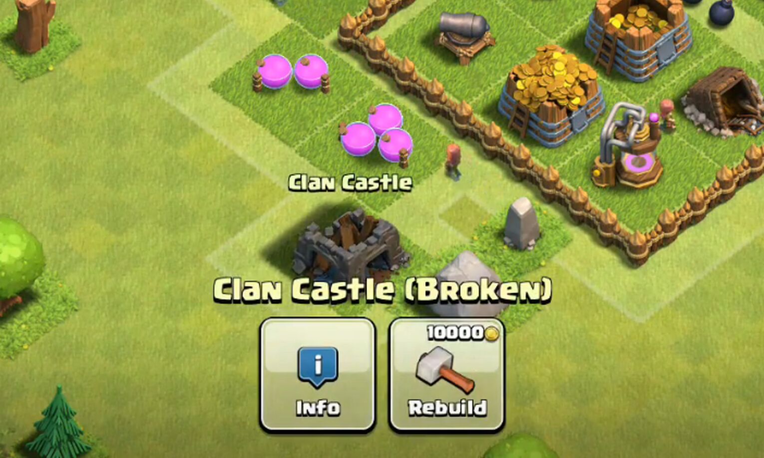 Rebuild Clan Castle