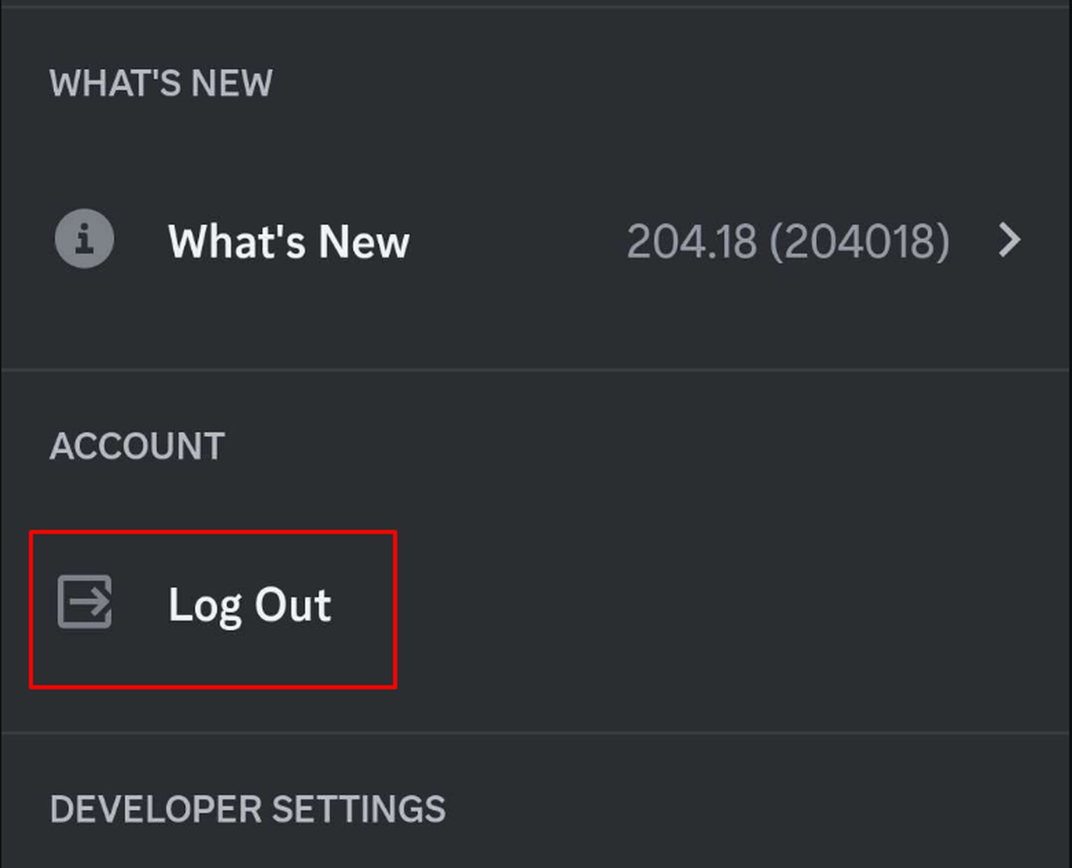 Log Out Of Discord Mobile