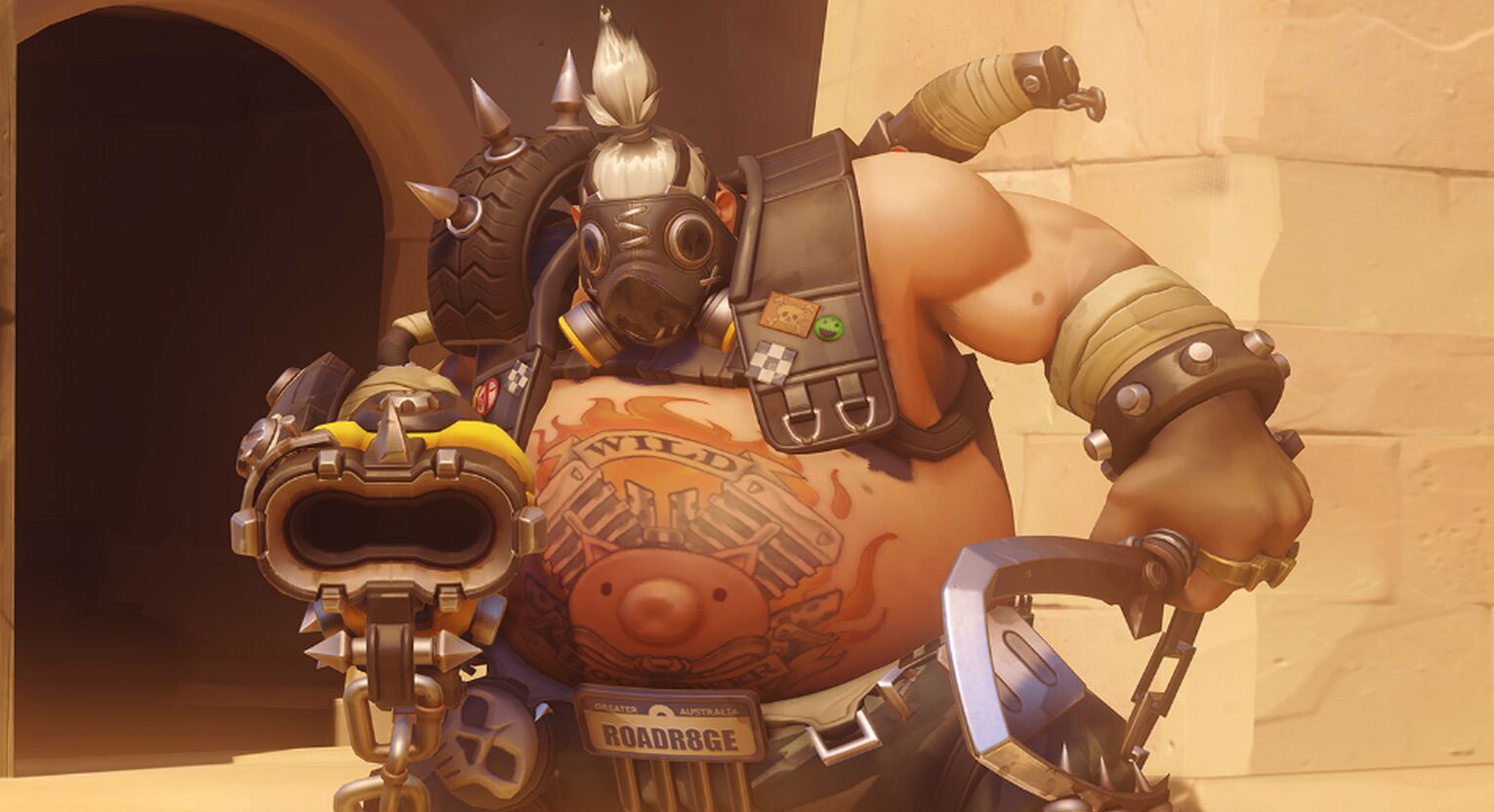 Roadhog as counter to Pharah in Overwatch 2