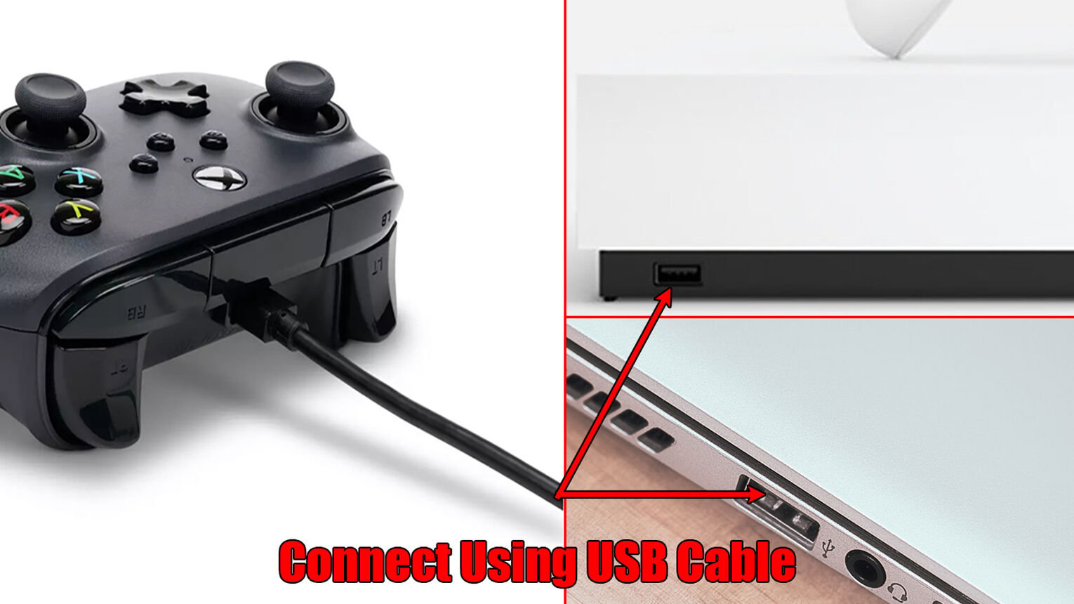 Xbox Controller Keeps Blinking Use USB Cable Fix