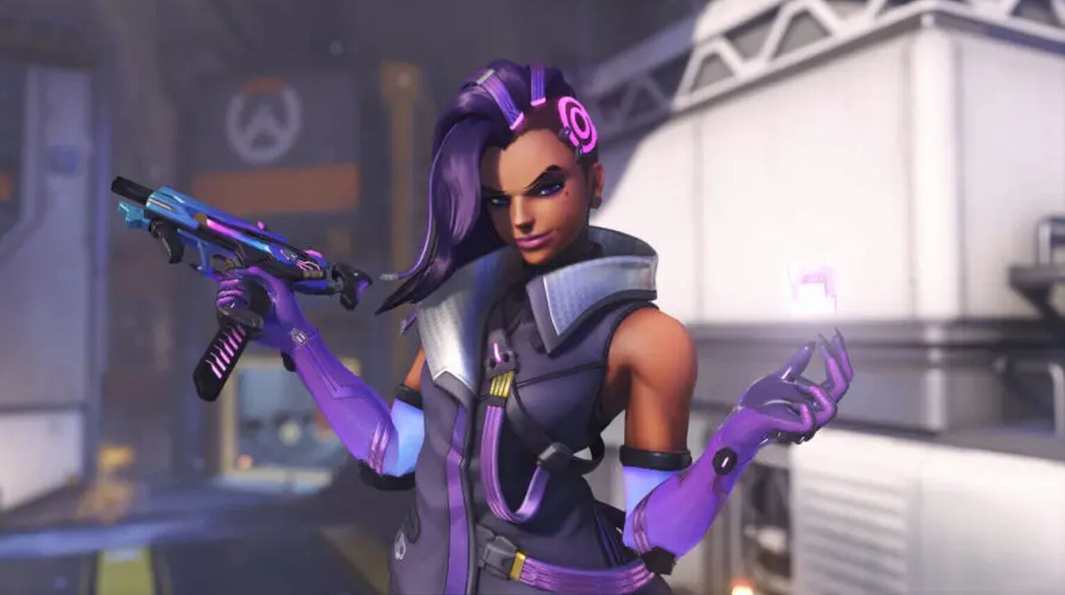 Sombra as Counter to Sigma in Overwatch 2