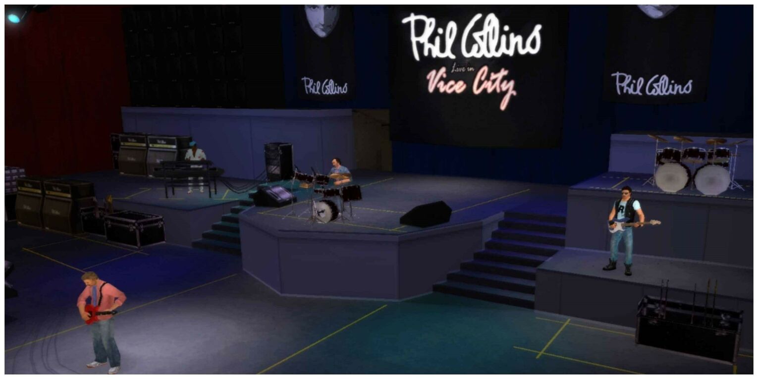 GTA Vice City Stories - In the Air Tonight - Phil Collins in-game concert