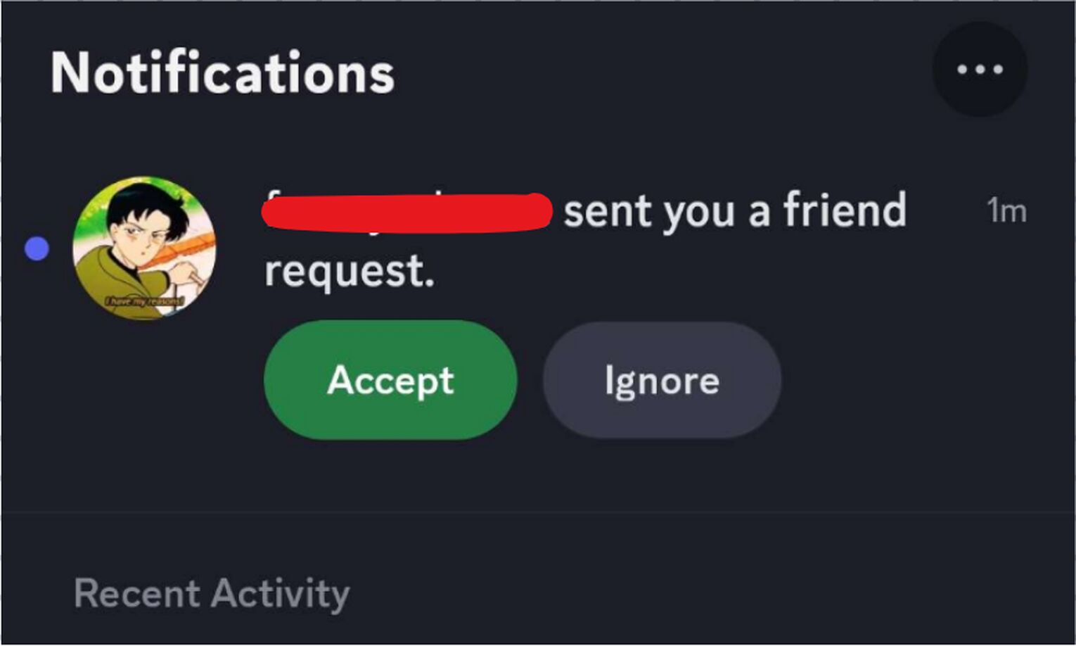 Tap “Accept” To Accept The Friend Request