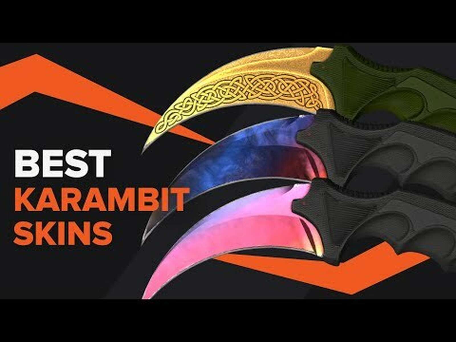 The Best Karambit Knife Skins in CSGO