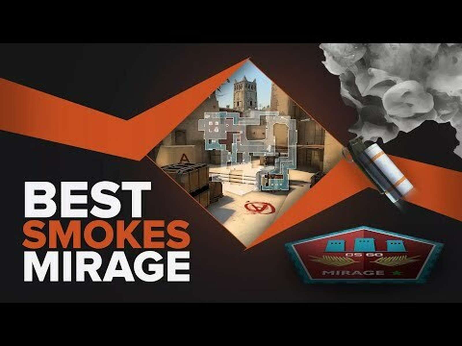 The Best CSGO Smoke Lineups on Mirage