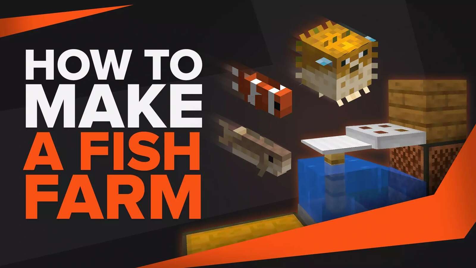 How To Make a Fish Farm in Minecraft & Automize It
