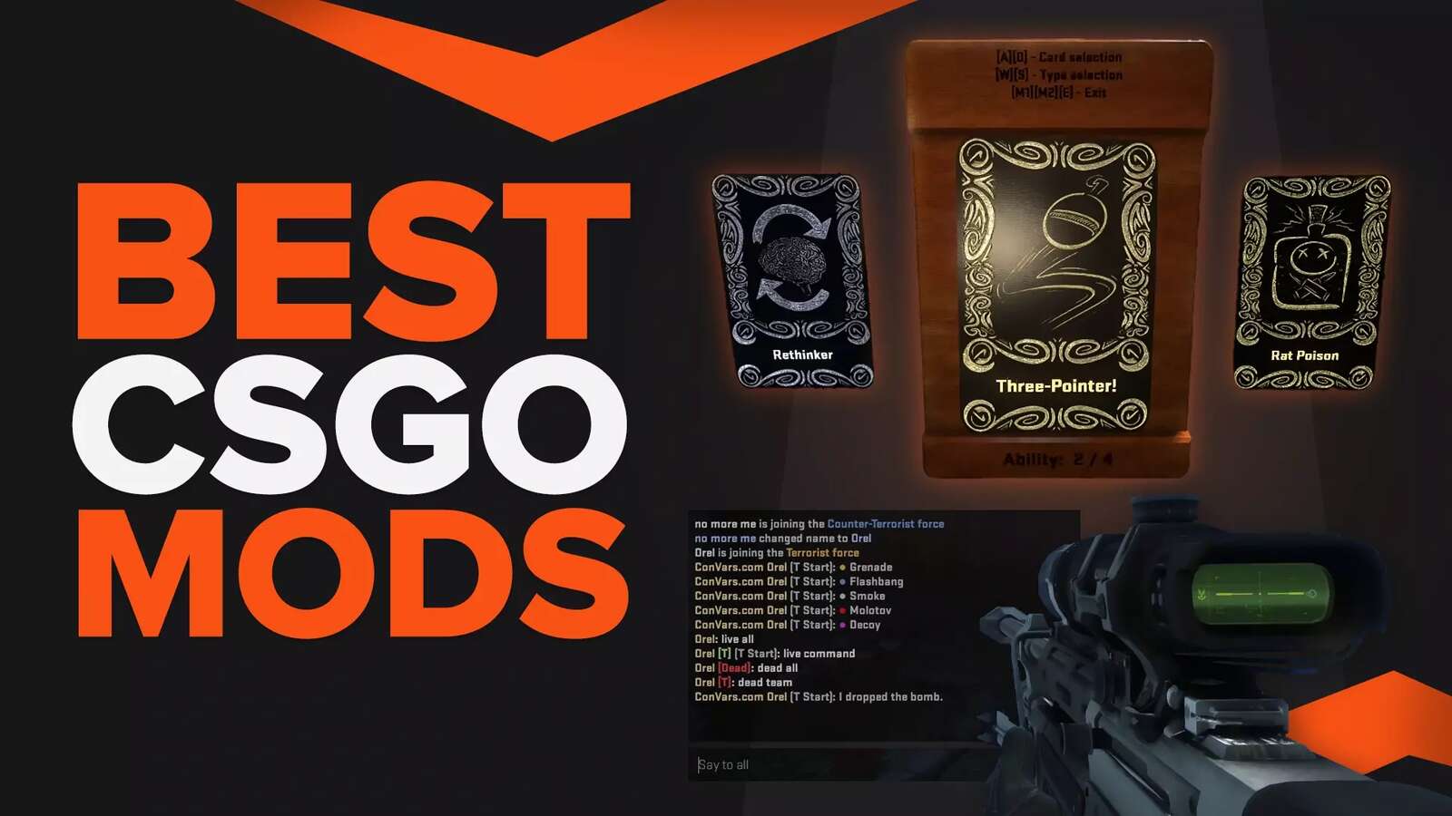 The Best Mods To Try Out In CS2 (CSGO)