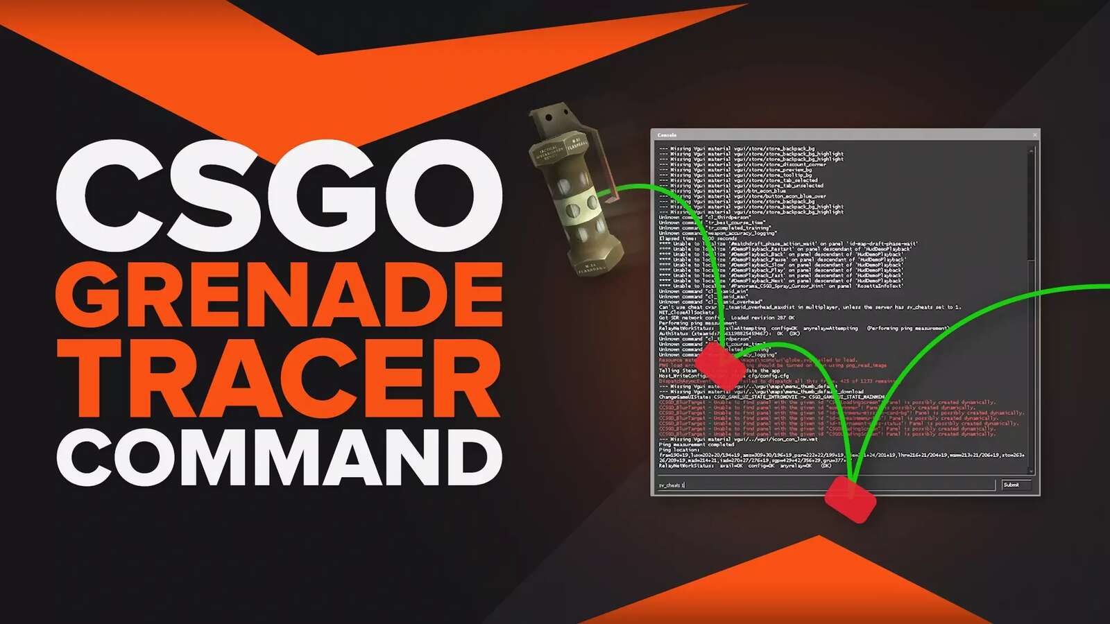 How To Use The Grenade Tracer Command In CS2 (CSGO)