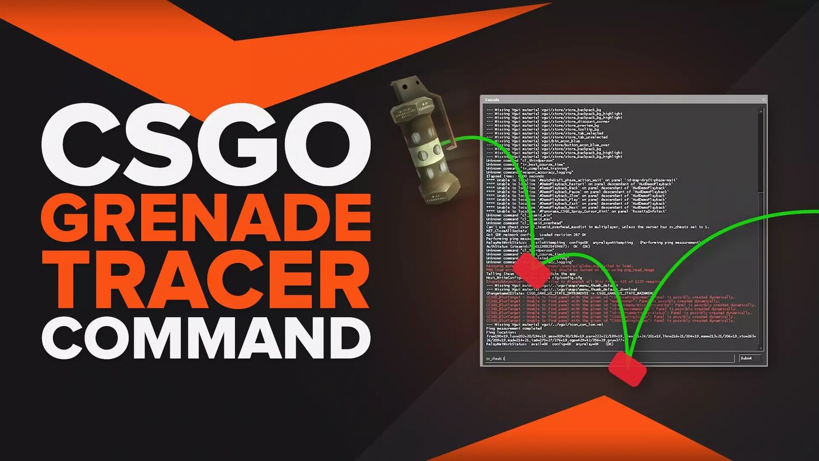 How To Use The Grenade Tracer Command In CS2