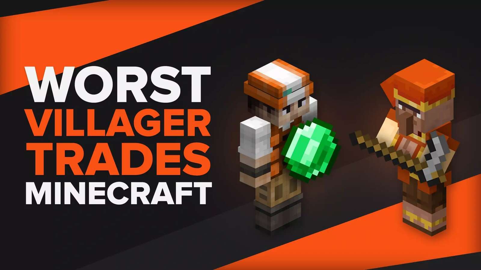 10 Worst Villager Trades You Can Get in Minecraft