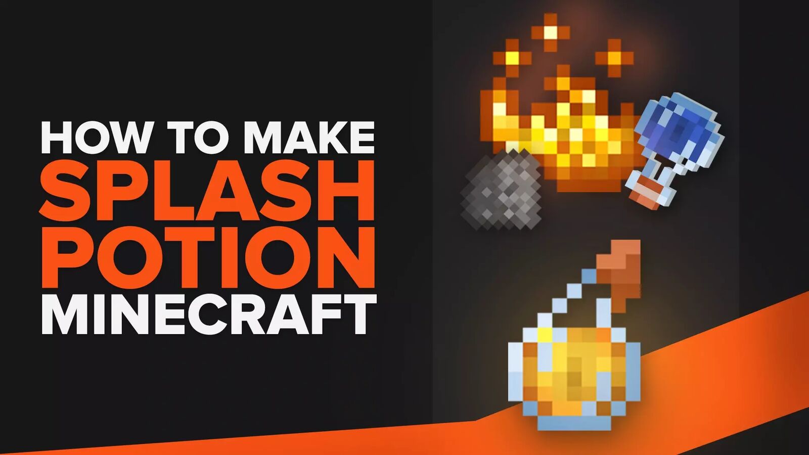 How to Make a Splash Potion in Minecraft [Brewing Guide]