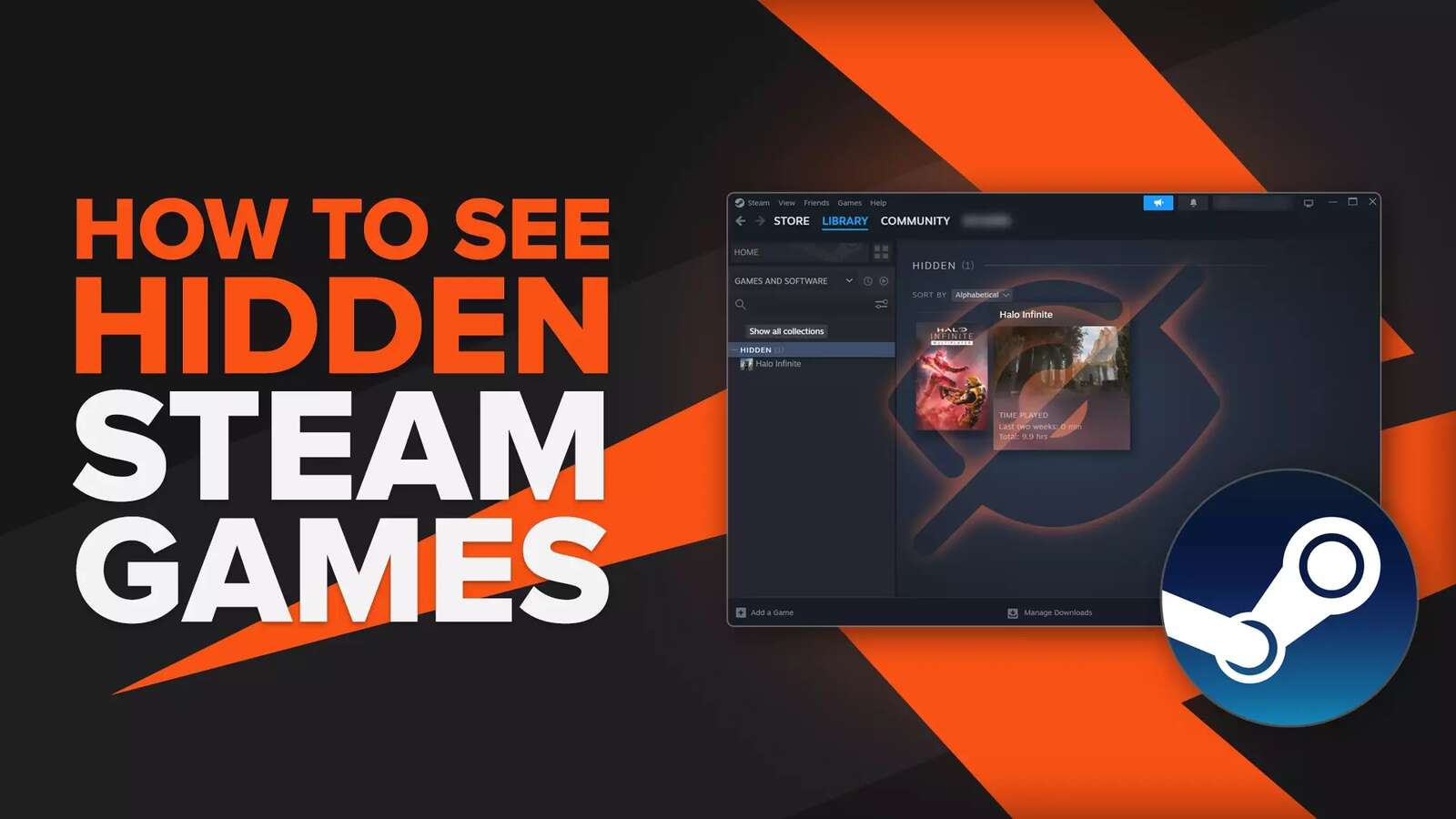 How to Find & See Hidden Games on Steam [Complete Guide]