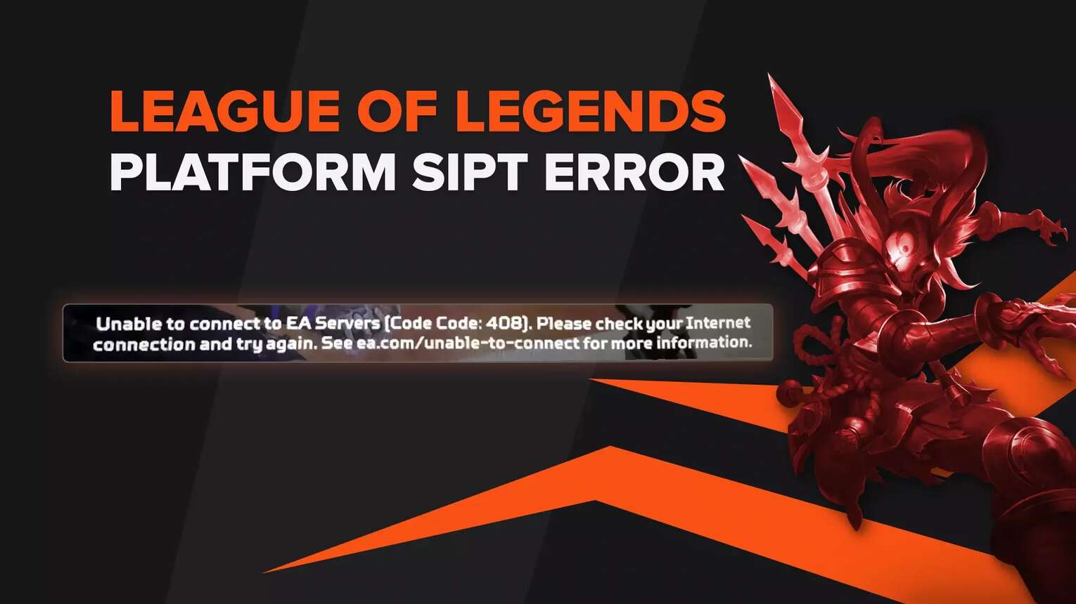 How to Fix Failed To Receive Platform SIPT on League Of Legends 