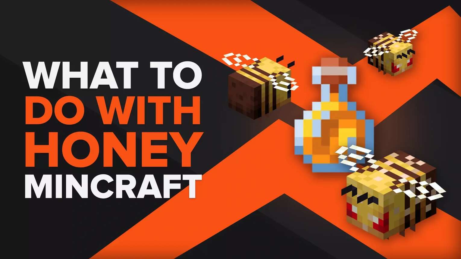 Tout ce que tu peux faire avec le miel dans Minecraft