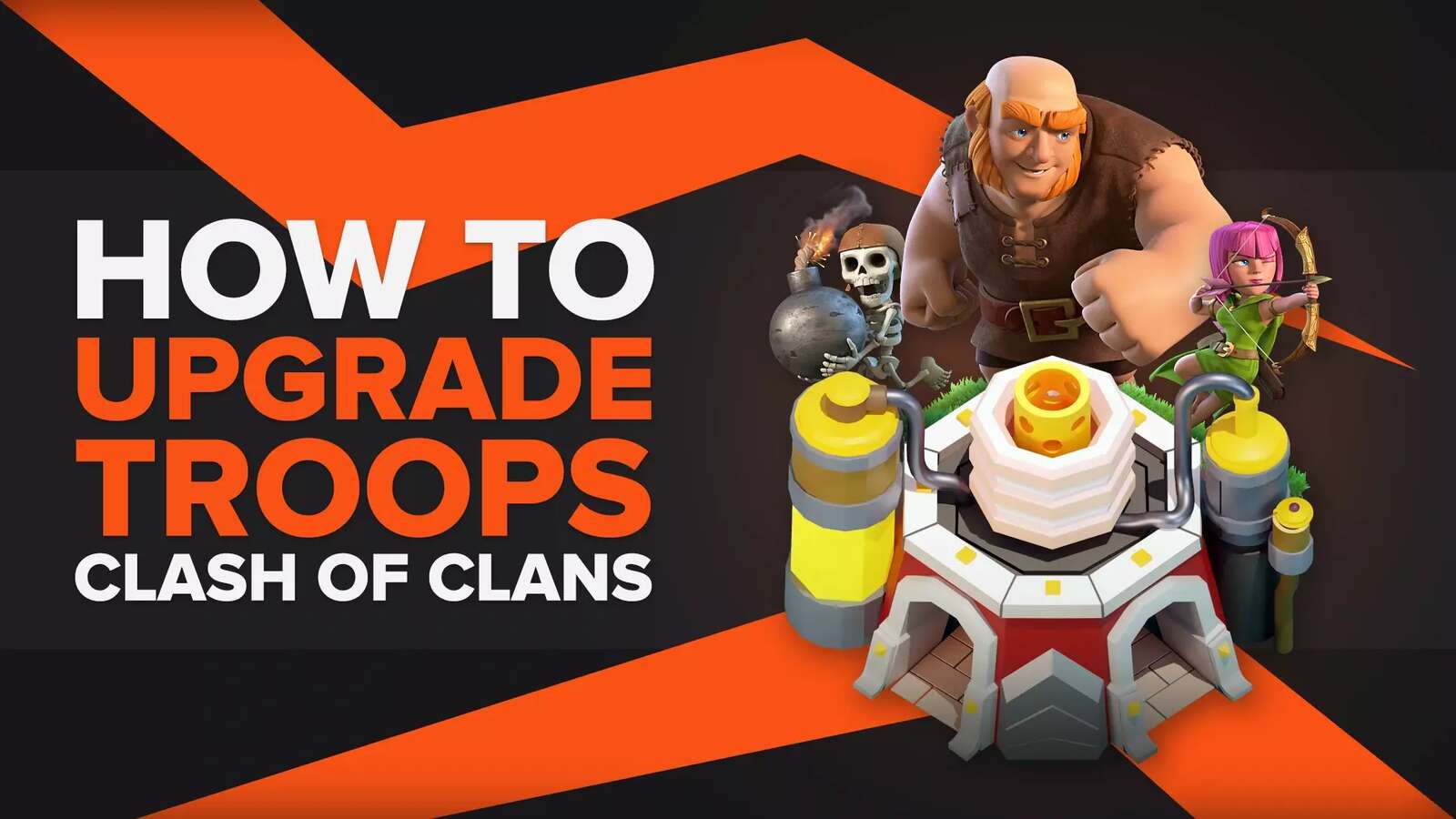 How To Upgrade Troops In Clash of Clans