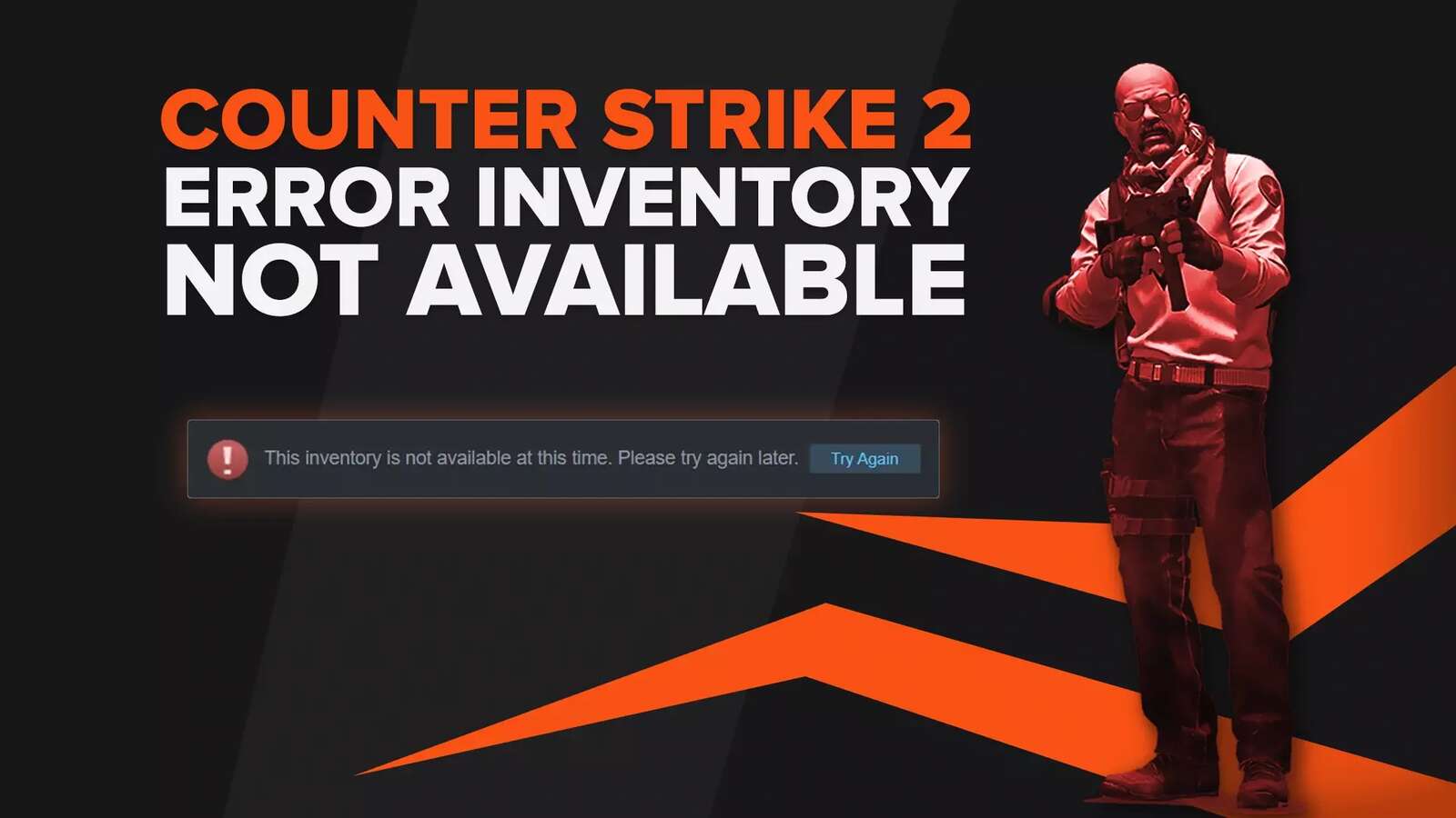5 Ways To Fix "Inventory Not Available At This Time" Error in CS2 (CSGO)