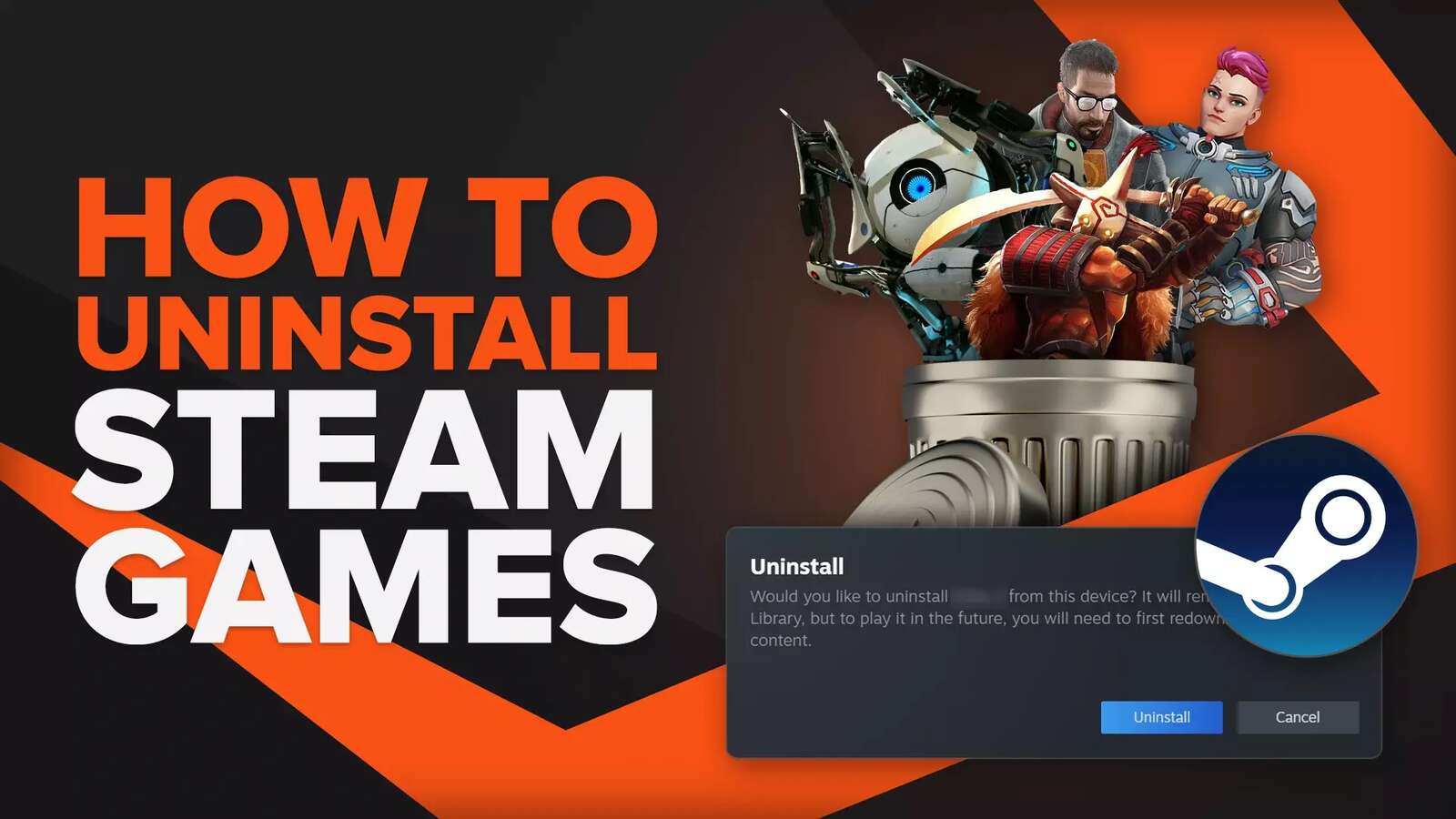 Here's How to Uninstall Steam Games [Complete Guide]