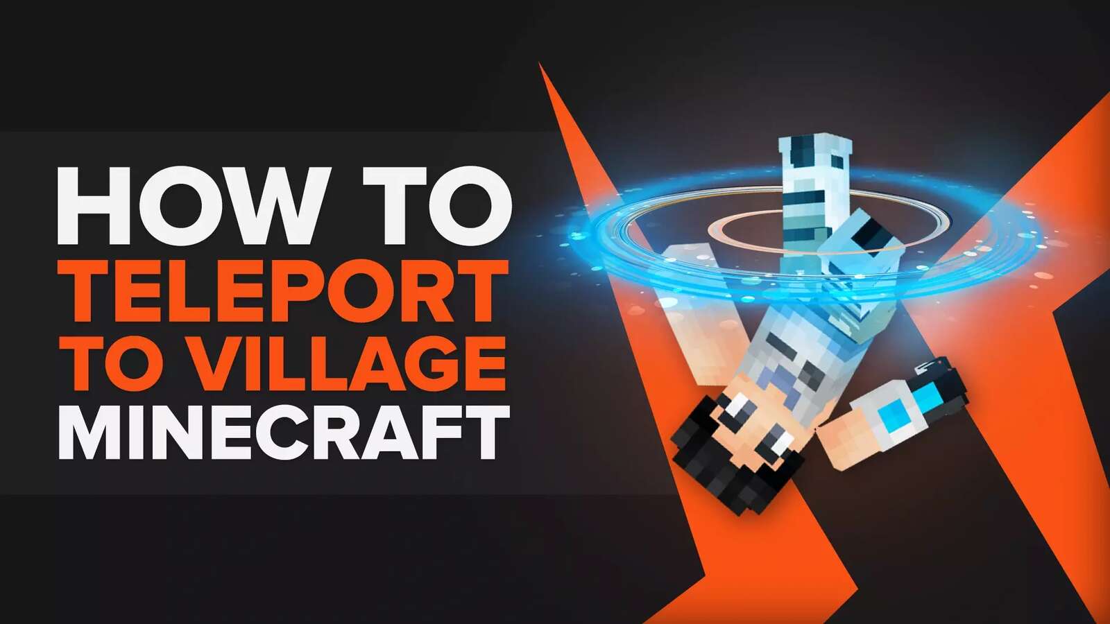 How to Quickly Teleport to a Village in Minecraft