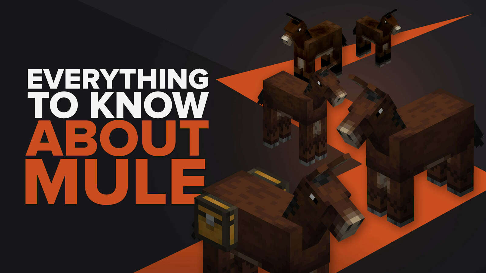 Everything You need To Know About Mules In Minecraft