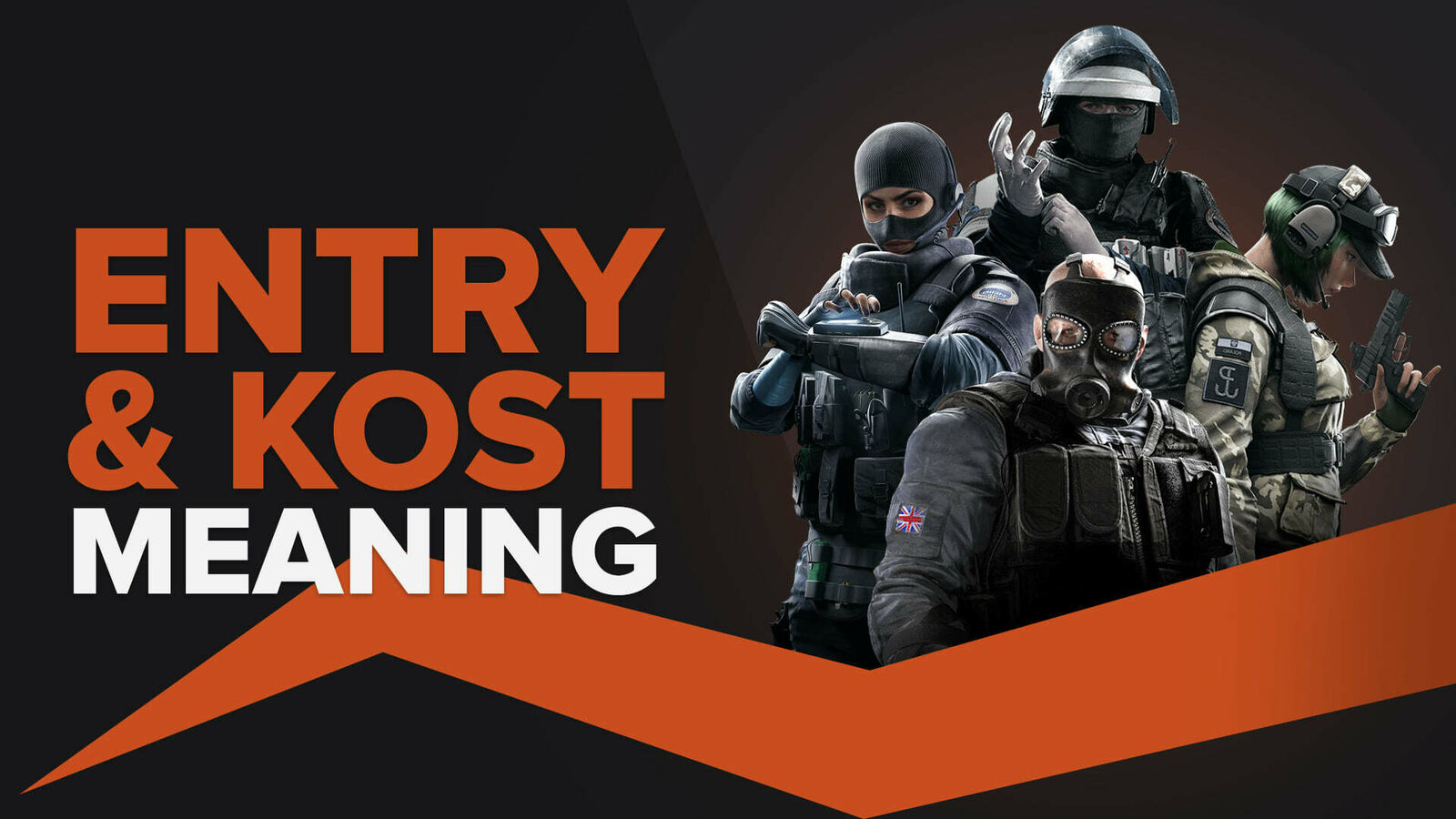 What Does “Entry” and “Kost” mean in Rainbow Six: Siege?
