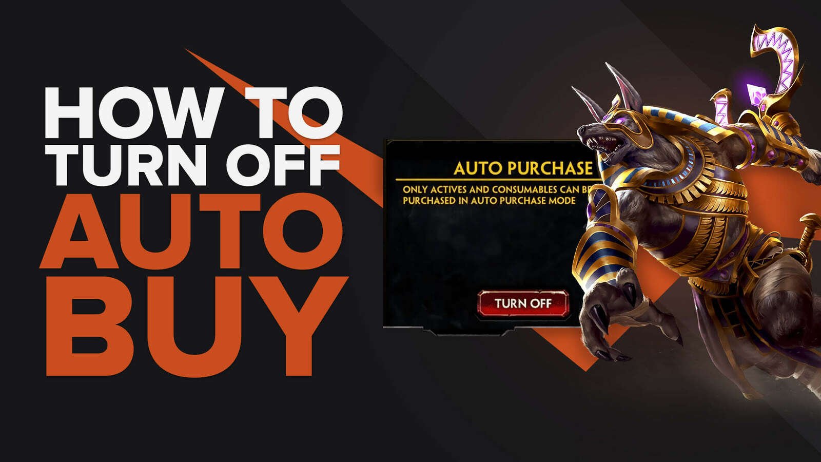 The Ultimate guide on How to turn off auto buy in Smite