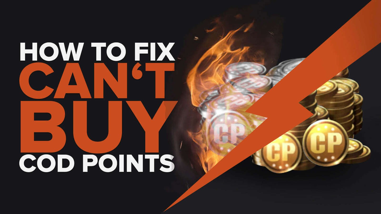 Can’t Buy COD Points? Here Are 5 Ways To Fix It!