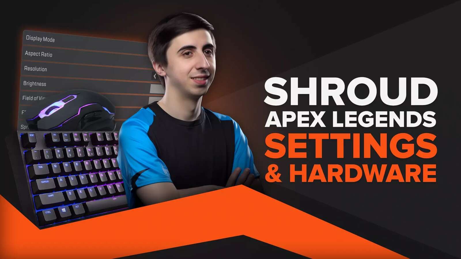 Shroud Apex Legends Settings + Gear Revealed