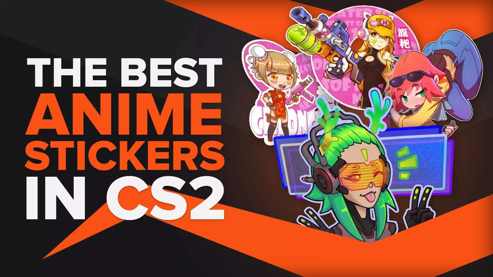 Top 10 Best Anime Stickers In CS2 (CSGO)