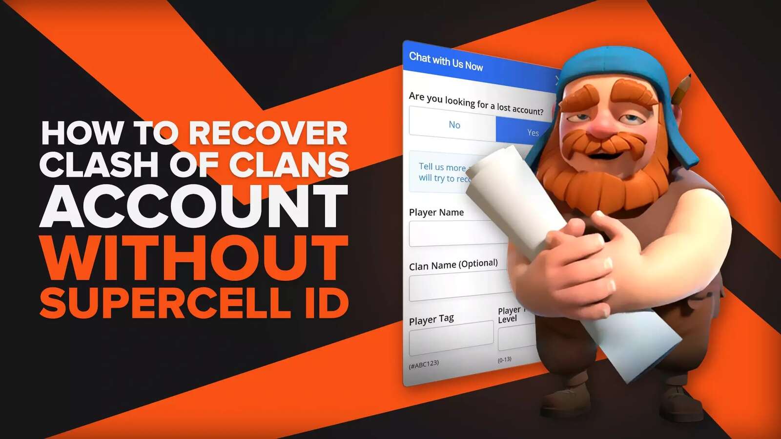 How To Recover A Clash of Clans Account Without Supercell ID