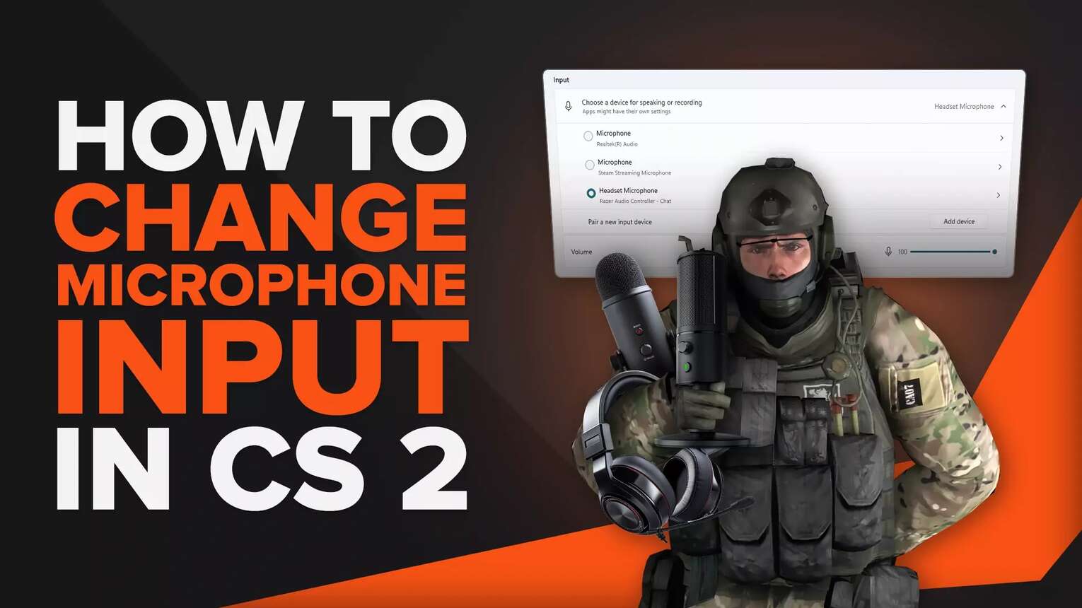 Change Your Mic Quickly In CS2 (CSGO) [2 Solutions]
