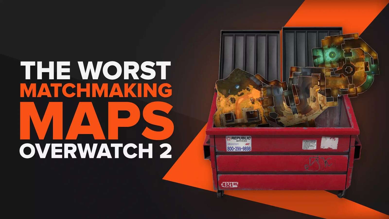 9 Worst Maps in Overwatch 2 Matchmaking [Ranked]