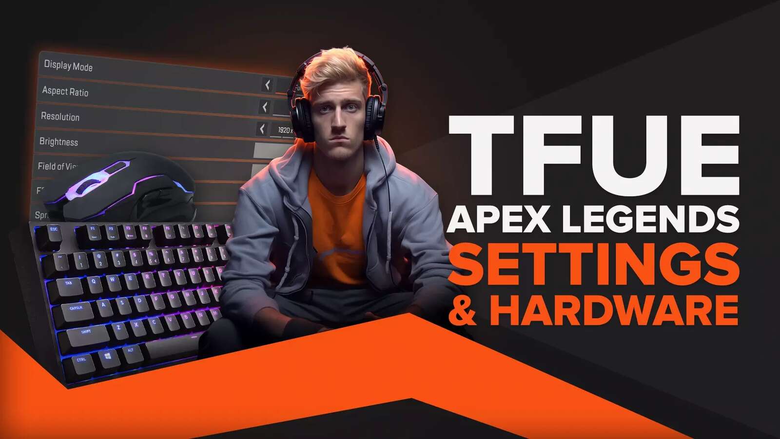 Tfue Apex Legends Settings [/w Hardware]