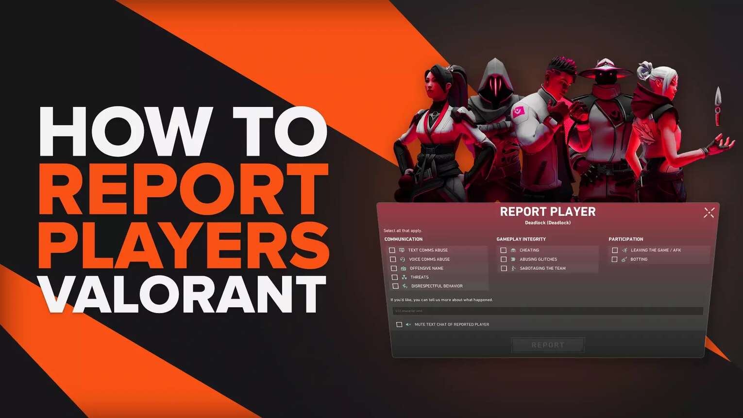 How To Report Players In Valorant [Step-by-Step]